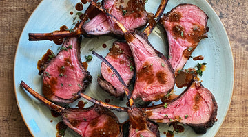 RECIPE: VENISON RIB RACKS WITH SPICED MOLASSES-SOY DRIZZLE